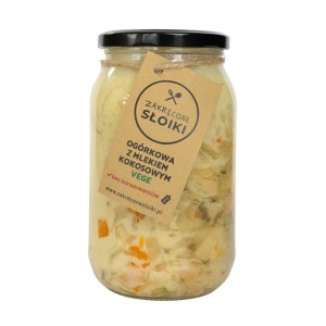 Ogórkowa z mlekiem kokosowym (wegańska)  
