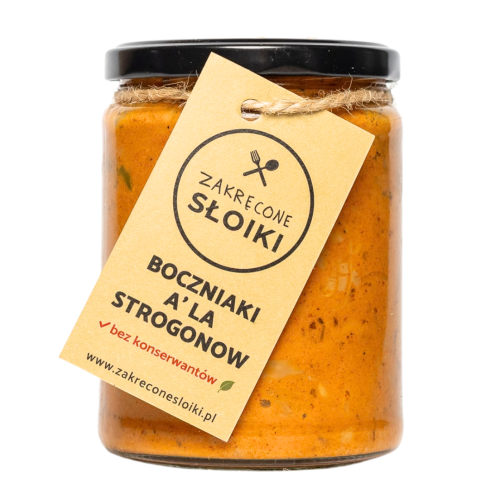 Boczniaki a' la Strogonow