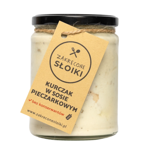 Kurczak w sosie pieczarkowym