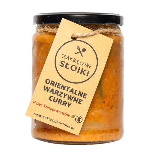Orientalne curry z warzywami (wegańskie)