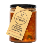 Gulasz warzywny z soczewicą (wegański)