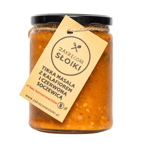 Tikka masala z kalafiorem i soczewicą (wegańska)