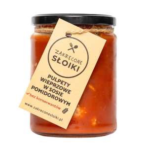Pulpety wieprzowe w sosie pomidorowym