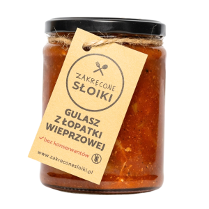 Gulasz z łopatki wieprzowej
