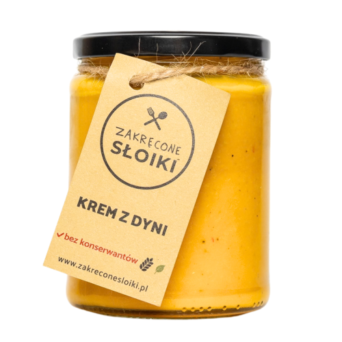 Krem z dyni (wegański)
